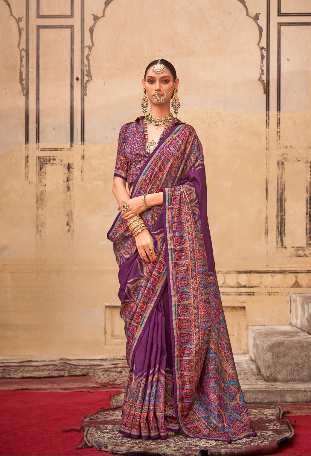 Aabha Luxe Silky Saree LXSE0040