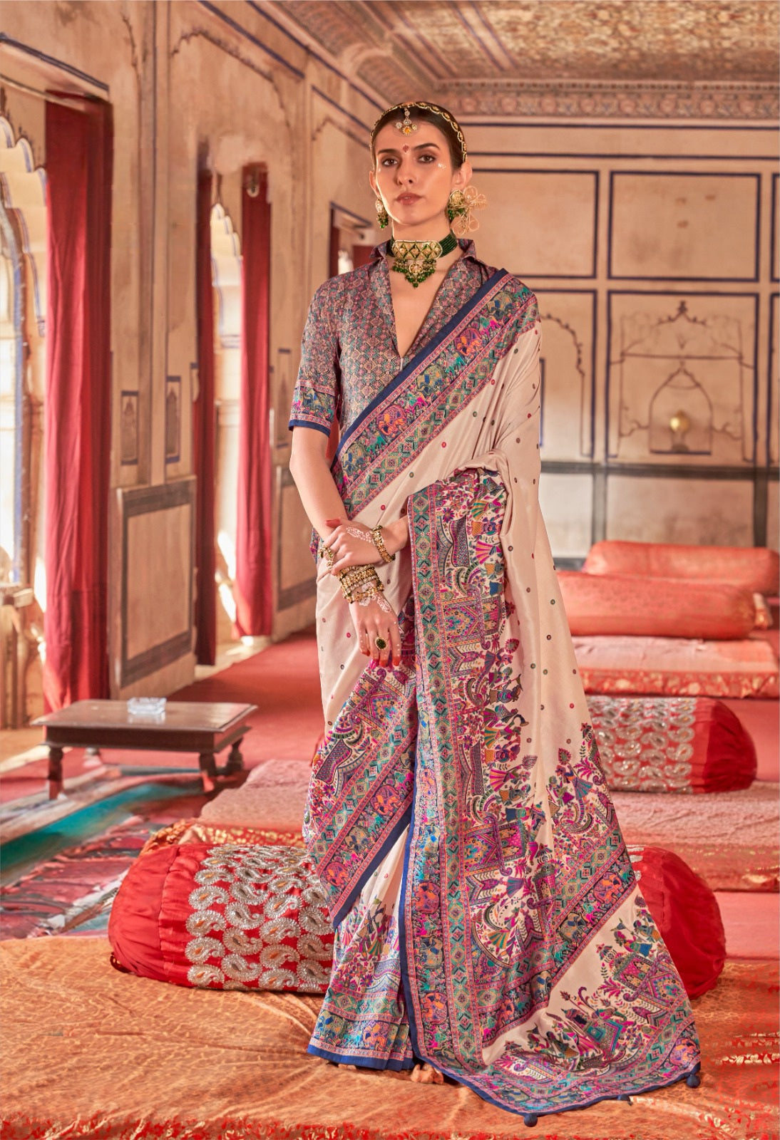 High Quality Printed Saree LXSE0042