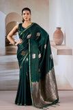 Pure Satin Handloom  Saree LXSE0045