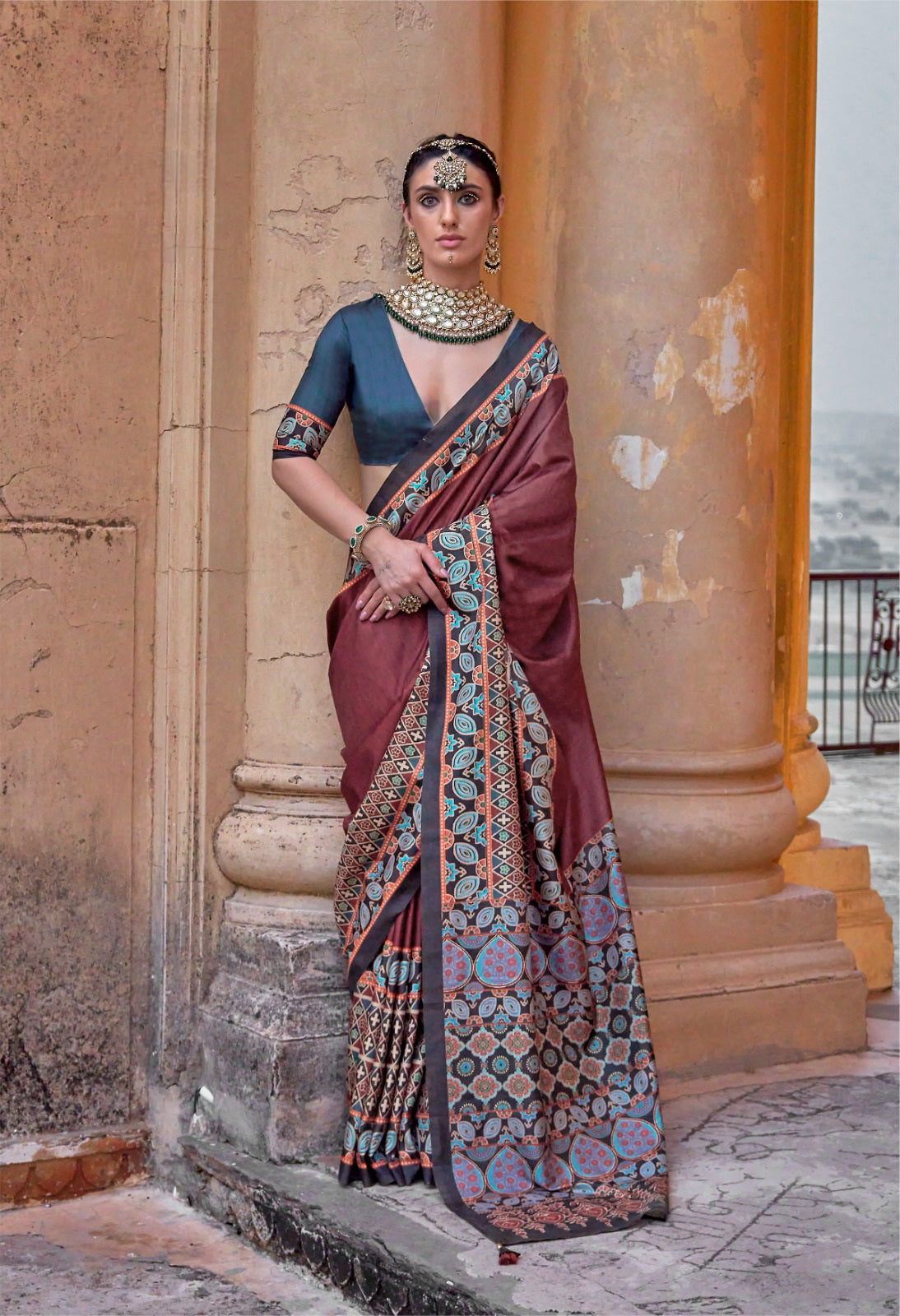 Pure Satin Handloom Saree LXSE0046