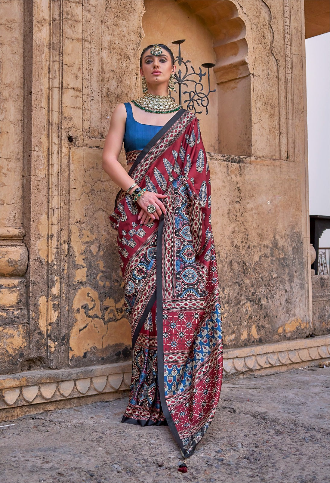 Pure Satin Handloom Saree LXSE0046