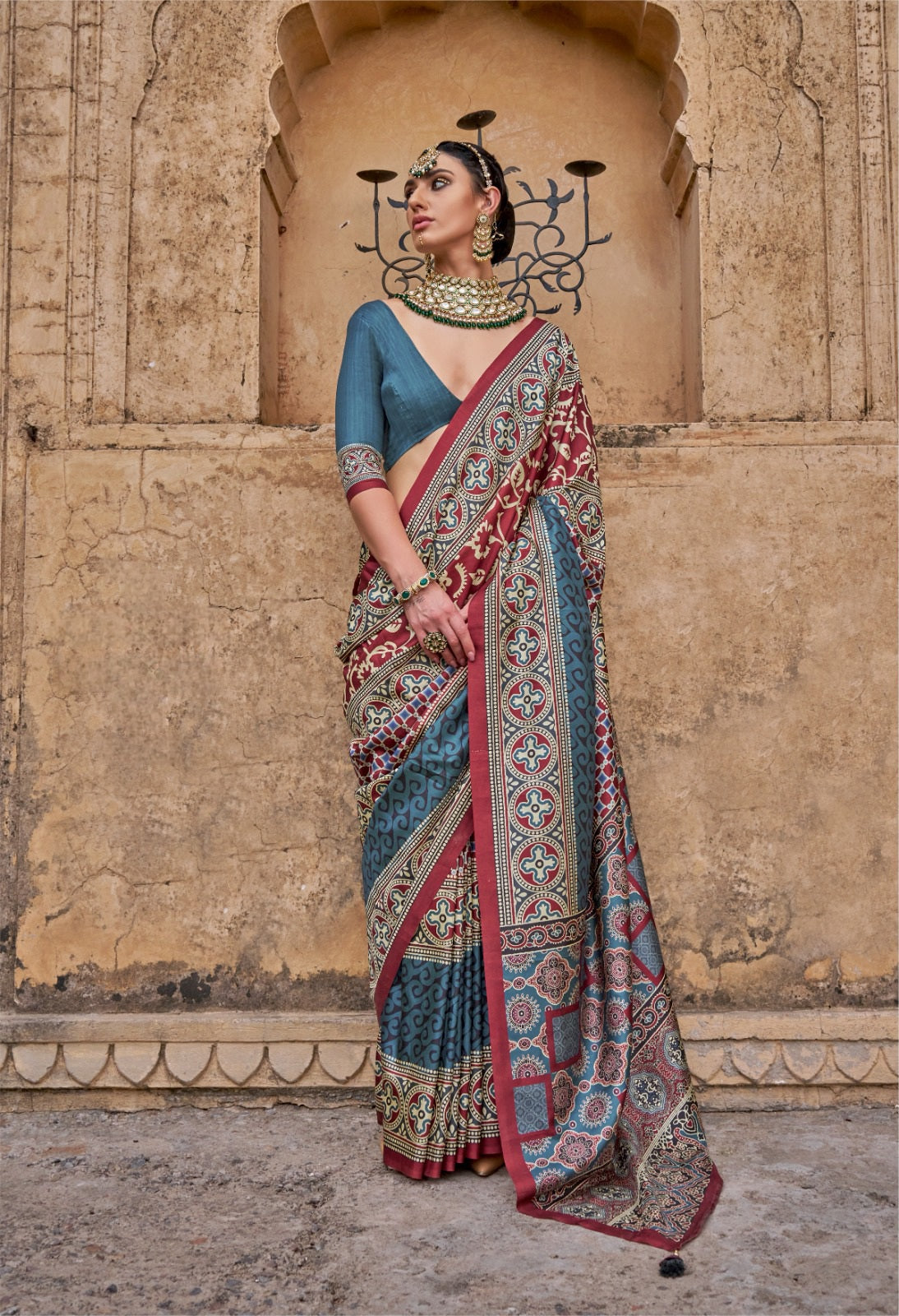Pure Satin Handloom Saree LXSE0046