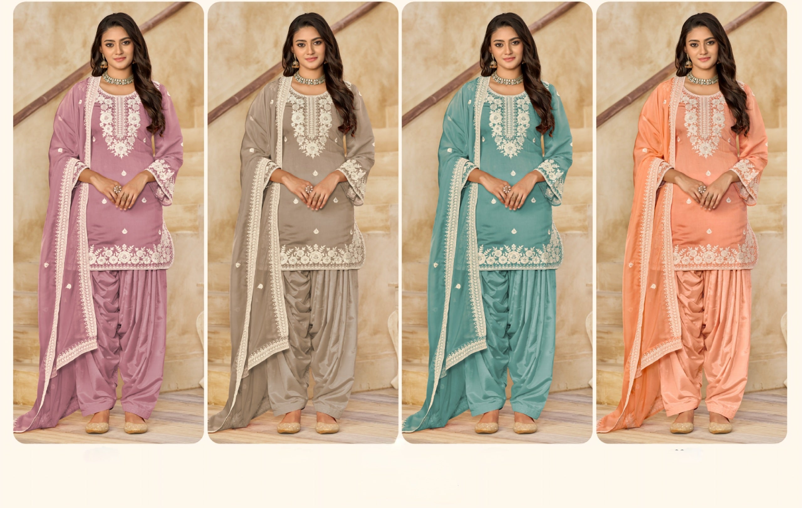 Roman Silk Luxury Suit LXST0077