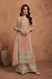 Codding & Sequin Work Vichitra Silk Suit EAST0004