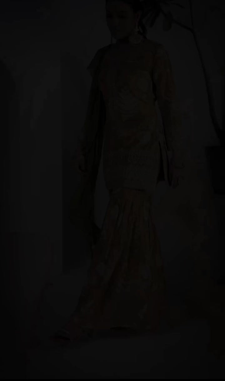 Finefeel Digital Printed Sharara Suit LXSR0043
